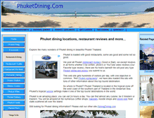 Tablet Screenshot of phuketdining.com